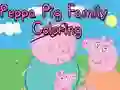 Игра Свинка Пеппа Семейная раскраска онлайн