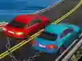 Игра Цепные автомобили Невозможные трюки онлайн Игра Цепные автомобили Невозможные трюки онлайн