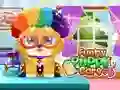 Игра Уход за забавным щенком онлайн