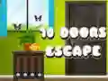 Игра Побег из 10 дверей онлайн
