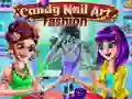 Игра Модный салон конфетный маникюр онлайн