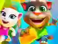 Игра Говорящий кот Том Бегун онлайн