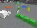 Игра Скользящая блочная змея 3D онлайн