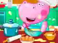 Игра Кулинарная школа Бегемота онлайн