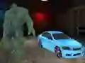 Игра Скованные автомобили против Халка онлайн
