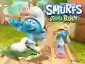 Игра Смурфики катаются на скейтборде онлайн