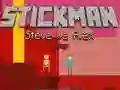 Игра Стикмен Стив против Алекса Нижний мир онлайн Игра Стикмен Стив против Алекса Нижний мир онлайн