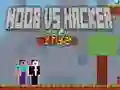 Игра Нуб против хакера 2 игрока онлайн Игра Нуб против хакера 2 игрока онлайн