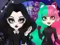 Игра Лучшие друзья Уэнздей онлайн Игра Лучшие друзья Уэнздей онлайн
