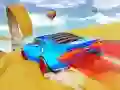 Игра Автомобильные трюки на мега рампе онлайн