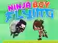 Игра Летающий мальчик-ниндзя онлайн Игра Летающий мальчик-ниндзя онлайн