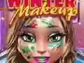 Игра Зимний макияж онлайн Игра Зимний макияж онлайн