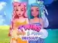 Игра Близнецы Солнце и Луна одеваются онлайн Игра Близнецы Солнце и Луна одеваются онлайн