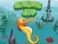 Игра Прыжок морского конька онлайн Игра Прыжок морского конька онлайн