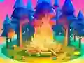 Игра Затерянный костер онлайн