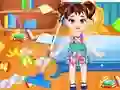 Игра Малышка Тейлор: Уборка дома 2 онлайн Игра Малышка Тейлор: Уборка дома 2 онлайн