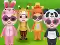 Игра Малыши мальчики: Заботливое платье онлайн Игра Малыши мальчики: Заботливое платье онлайн