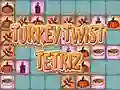 Игра Поворотный тетрис Индейка онлайн Игра Поворотный тетрис Индейка онлайн