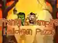Игра Френки и вампиры: Хэллоуинская головоломка онлайн Игра Френки и вампиры: Хэллоуинская головоломка онлайн