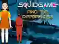 Игра Игра в Кальмара Найти отличия  онлайн
