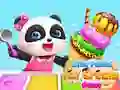 Игра Маленькая панда Мороженое онлайн
