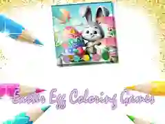 Игра Игры раскраски пасхальных яиц онлайн