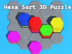 Игра Гекса сортировка 3D-головоломка онлайн Игра Гекса сортировка 3D-головоломка онлайн