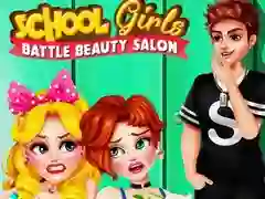 Игра Школьные девочки: Битва салонов красоты онлайн Игра Школьные девочки: Битва салонов красоты онлайн