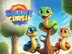 Игра Столкновение змей онлайн