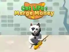 Игра Кошачья жизнь: Денежное слияние онлайн Игра Кошачья жизнь: Денежное слияние онлайн
