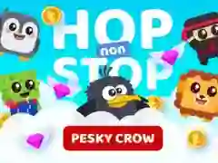 Игра Прыгай нон-стоп: Надоедливый ворон онлайн Игра Прыгай нон-стоп: Надоедливый ворон онлайн