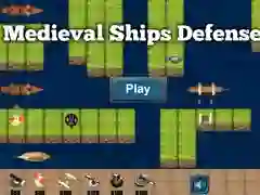 Игра Средневековая защита кораблей онлайн