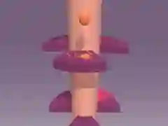 Игра Стек шар. Бесконечная спираль онлайн