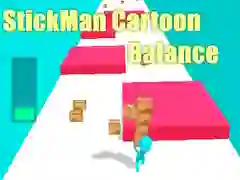 Игра Стикмен Мультяшный Баланс онлайн