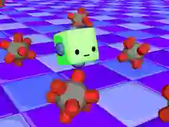 Игра Кубик и мины онлайн Игра Кубик и мины онлайн