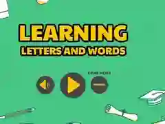 Игра Изучаем буквы и слова онлайн