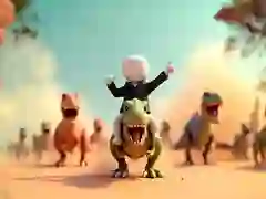 Игра Стикмен: Арена динозавров онлайн