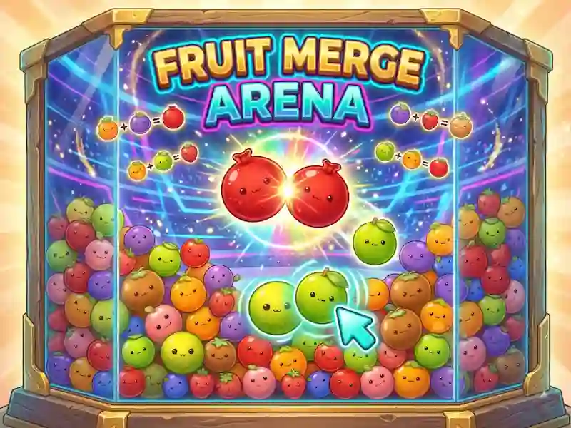 Игра Fruit Merge Arena онлайн