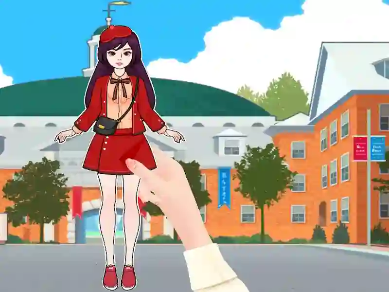 Игра Наряд и макияж для бумажной куклы онлайн