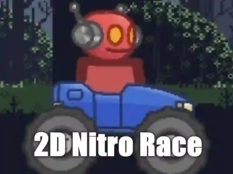 Игра 2D Нитро Гонка онлайн Игра 2D Нитро Гонка онлайн