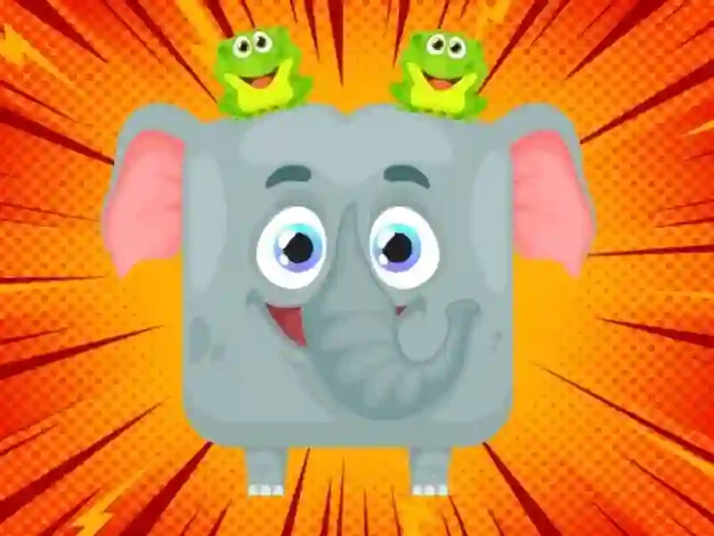 Игра Желейные животики: создай слона онлайн