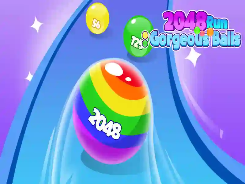 Игра 2048 Запустите великолепные шары онлайн