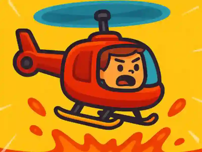 Игра Уход от лавы онлайн