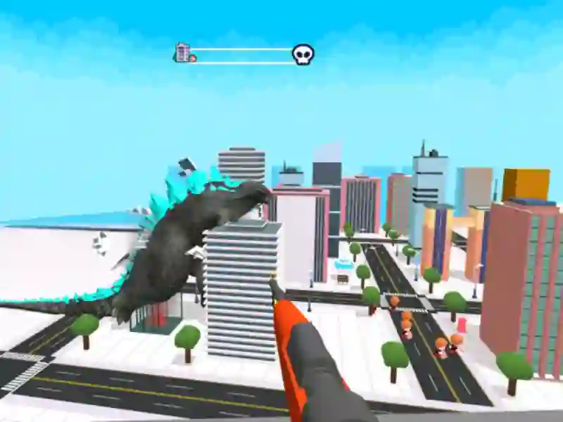 Игра Поиск гигантского монстра онлайн