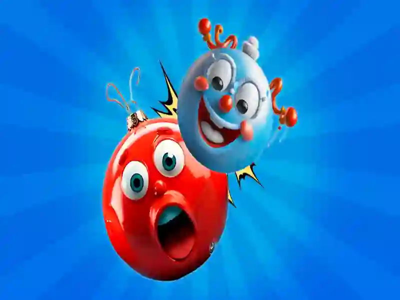 Игра Новогодние игрушки: Объединить шары 3D онлайн