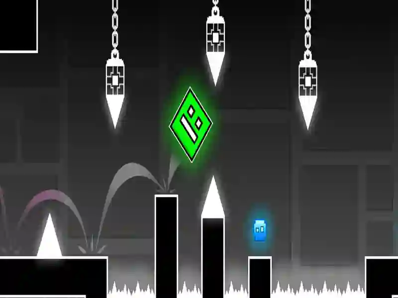 Игра Геометрический платформер онлайн