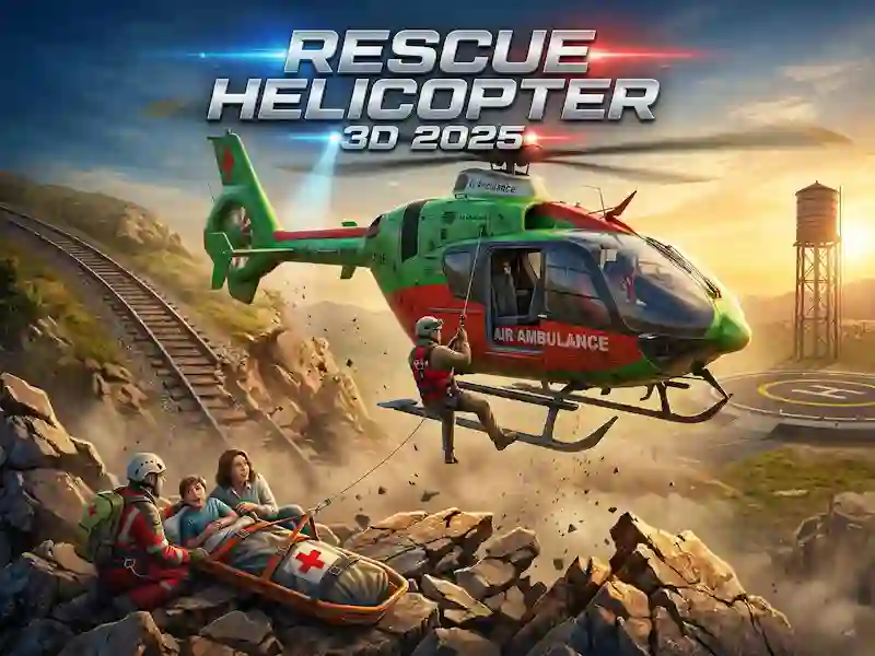 Игра Rescue Helicopter 3d 2025 онлайн