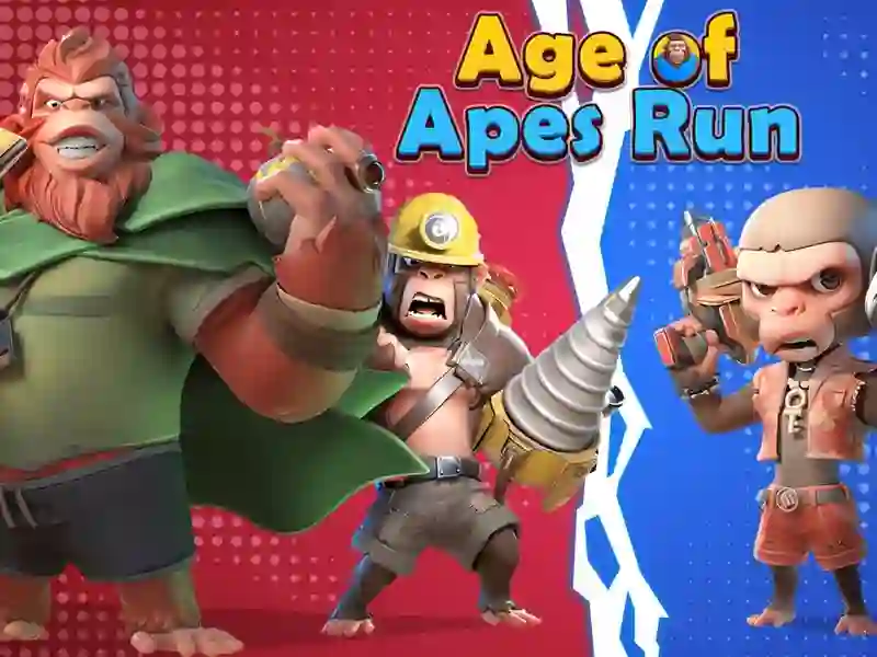 Игра Эпоха обезьян Бег онлайн