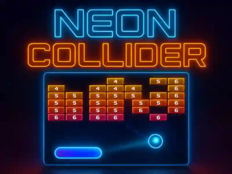 Игра Неоновый коллайдер онлайн Игра Неоновый коллайдер онлайн
