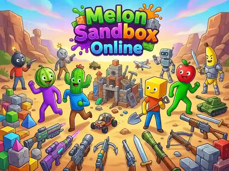 Игра Melon Sandbox Online онлайн